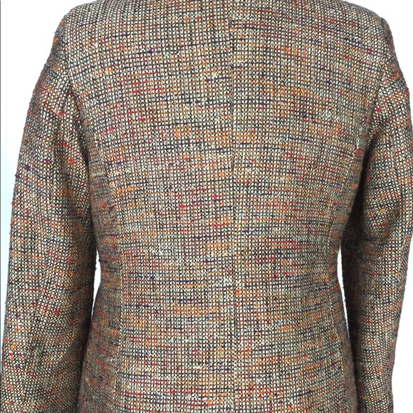 Autumn perfect tweed Coldwater Creek linedblazer12 - Picture 2 of 9